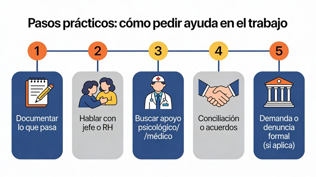 Pasos prácticos: cómo pedir ayuda en el trabajo